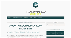 Desktop Screenshot of charlotteslaw.nl